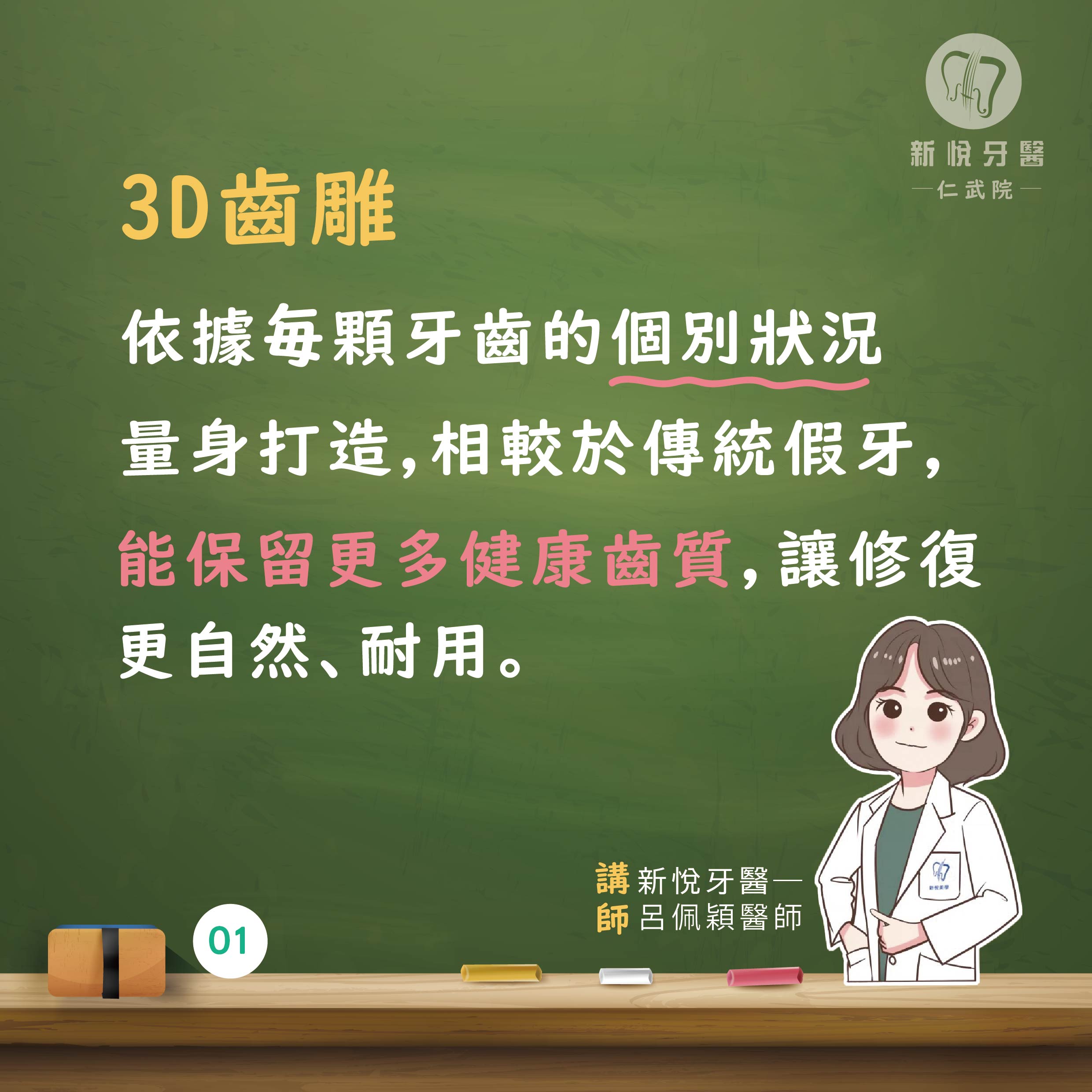 3D齒雕，重塑完美笑容的第2張圖片